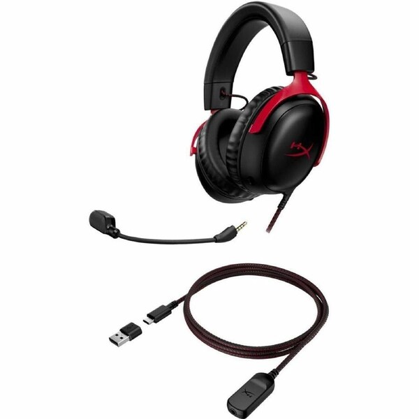 HyperX Cloud III Black-Red Gaming Headset