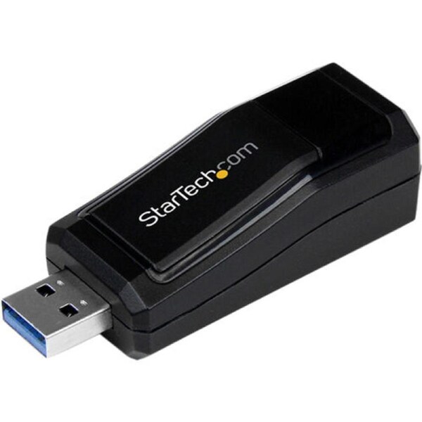 StarTech.com USB 3.0 to Gigabit Ethernet NIC Network Adapter - 10/100/1000 Mbps - Add Gigabit Ethernet network connectivity to a