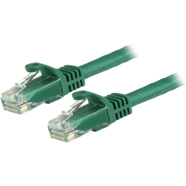 StarTech.com 50cm CAT6 Ethernet Cable - Green Snagless Gigabit - 100W PoE UTP 650MHz Category 6 Patch Cord UL Certified Wiring/T