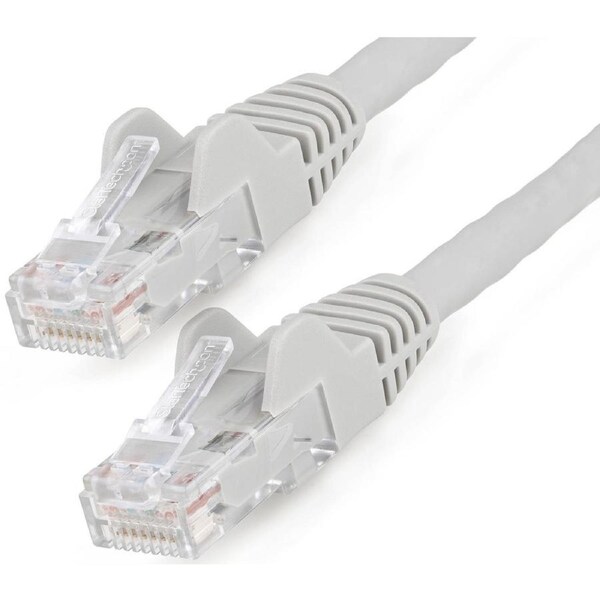 StarTech.com 10m CAT6 Ethernet Cable, LSZH (Low Smoke Zero Halogen), 10 GbE Snagless 100W PoE UTP RJ45 Grey CAT 6 Network Patch