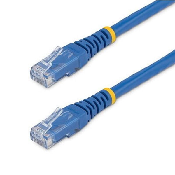 StarTech.com 3ft CAT6 Ethernet Cable - Blue Molded Gigabit - 100W PoE UTP 650MHz - Category 6 Patch Cord UL Certified Wiring/TIA