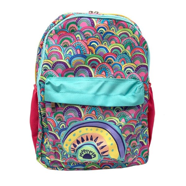 Got It Covered Backpack 38cm Lisa Pollock Rainbows School Bag TBPLPRAINBOWS