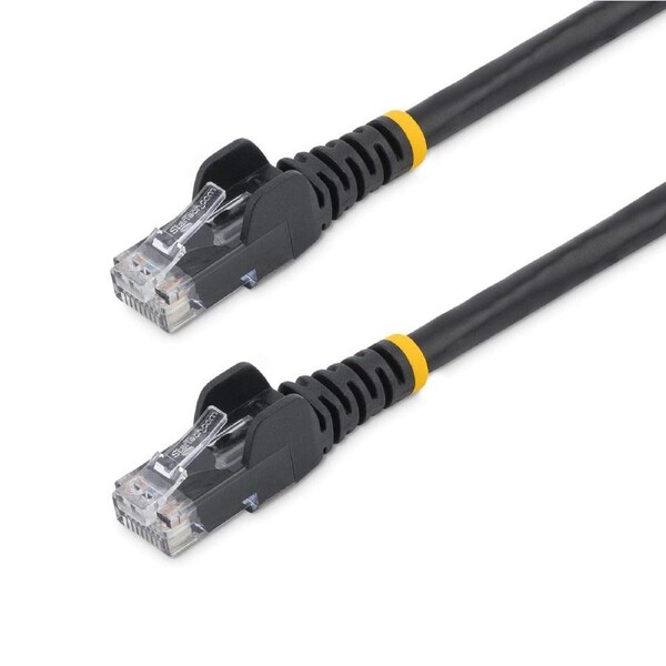StarTech.com 3m CAT6 Ethernet Cable - Black Snagless Gigabit - 100W PoE UTP 650MHz Category 6 Patch Cord UL Certified Wiring/TIA