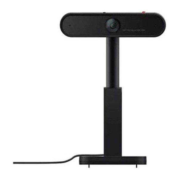 Lenovo ThinkVision MC50 Webcam - Raven Black - USB 2.0 - 1 Pack(s) - 1920 x 1080 Video - 90° Angle - Microphone - Monitor