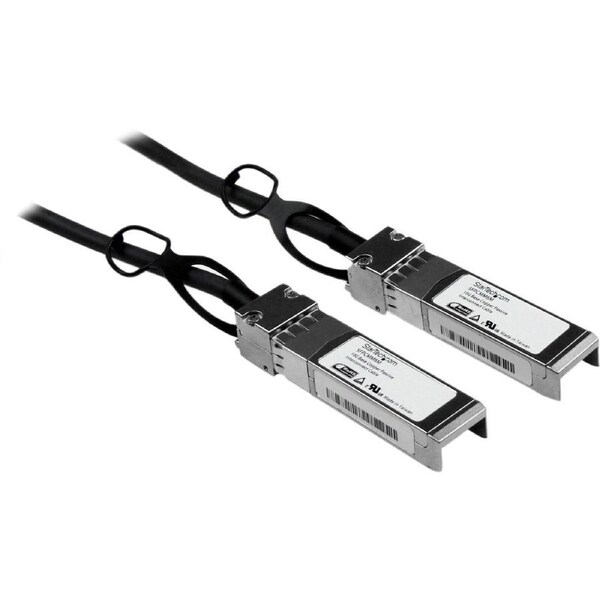 StarTech.com 5m 10G SFP+ to SFP+ Direct Attach Cable for Cisco SFP-H10GB-CU5M - 10GbE SFP+ Copper DAC 10 Gbps Passive Twinax - F