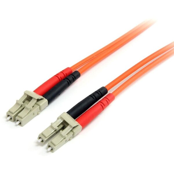 StarTech.com 3m Fiber Optic Cable - Multimode Duplex 62.5/125 LSZH Fiber Jumper Cord - LC/LC - Cable for Network Device - First