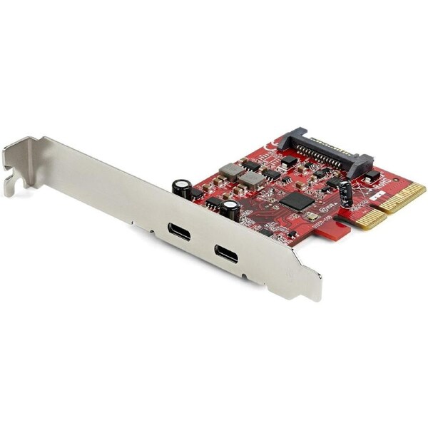 StarTech.com USB Adapter - PCI Express 3.0 x4 - Plug-in Card - UASP Support - 2 Total USB Port(s) - 2 USB 3.1 Port(s) - Linux, P