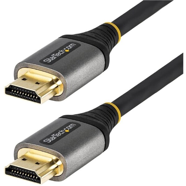 StarTech.com 20in (50cm) HDMI 2.1 Cable, Certified Ultra High Speed HDMI Cable 48Gbps, 8K 60Hz HDR10+, 8K HDMI Cord, TV/Monitor/