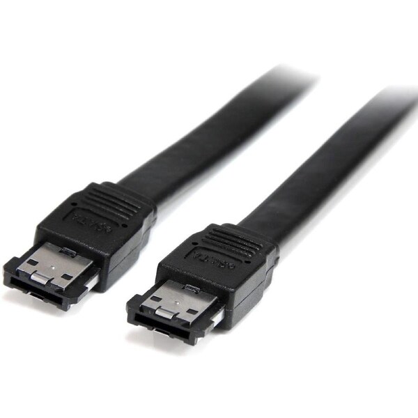 StarTech.com Shielded External eSATA Cable - Cable for Notebook, Storage Device, Desktop Computer - First End: 1 x 7-pin eSATA -