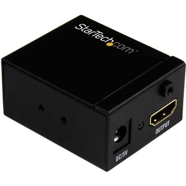 StarTech.com Signal Amplifier - 1920 x 1080 - 35.05 m Maximum Operating Distance - 1 x HDMI In - 1 x HDMI Out