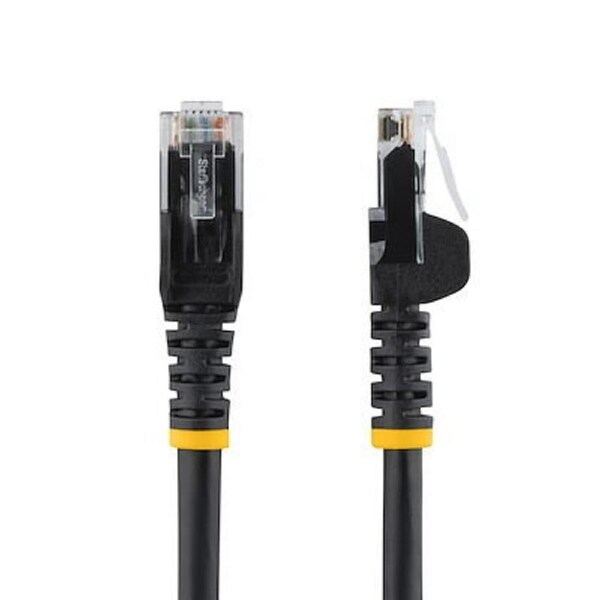 StarTech.com 5m CAT6 Ethernet Cable - Black Snagless Gigabit - 100W PoE UTP 650MHz Category 6 Patch Cord UL Certified Wiring/TIA