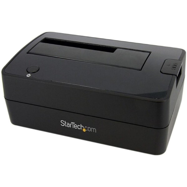 StarTech.com Single Bay USB 3.0 to SATA Hard Drive Docking Station, USB 3.0 (5 Gbps) Hard Drive Dock, External 2.5/3.5" SATA HDD