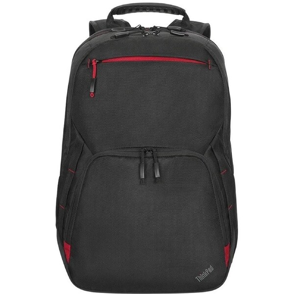 Lenovo Essential Plus Carrying Case Rugged (Backpack) for 39.6 cm (15.6") Notebook - Black - Weather Resistant, Wear Resistant - Ballistic Nylon, -