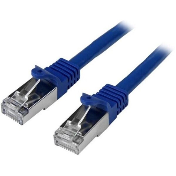 StarTech.com 2m Cat6 Patch Cable - Shielded (SFTP) Snagless Gigabit Network Patch Cable - Blue - Deliver high-performance Gigabi