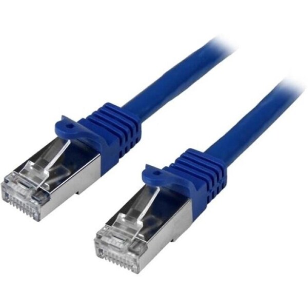 StarTech.com 5m Cat6 Patch Cable - Shielded (SFTP) Snagless Gigabit Network Patch Cable - Blue - Deliver high-performance Gigabi