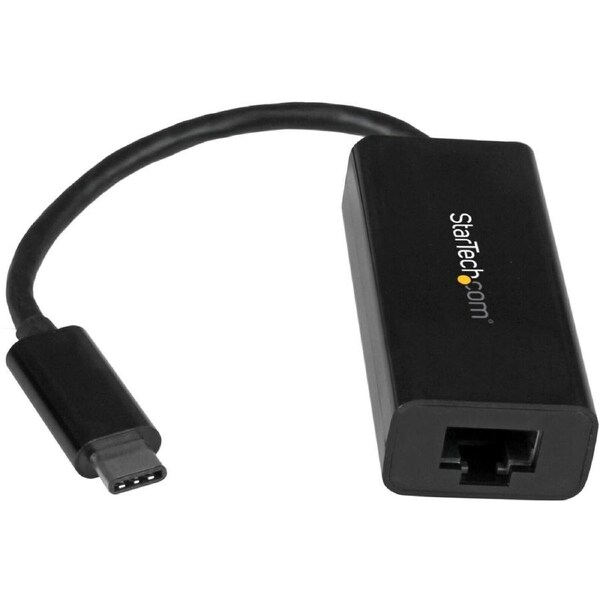 StarTech.com Gigabit Ethernet Adapter for Computer/Notebook/Tablet - 10/100/1000Base-T - Desktop - USB-C to Ethernet dongle; Up