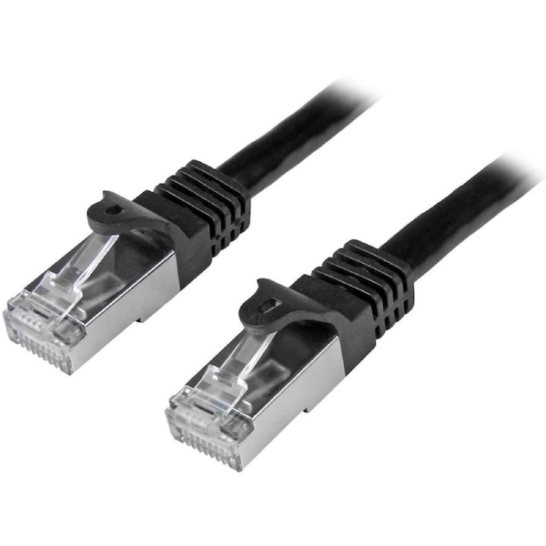 StarTech.com 3m Cat6 Patch Cable - Shielded (SFTP) Snagless Gigabit Network Patch Cable - Black - First End: 1 x RJ-45 Network -