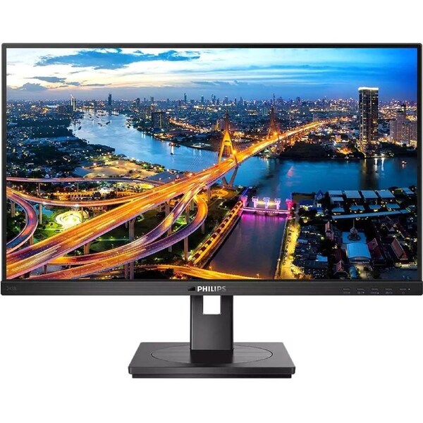 Philips 243B1 24" Class Full HD LCD Monitor - 16:9 - Textured Black - 23.8" Viewable - In-plane Switching (IPS) Technology - WLE