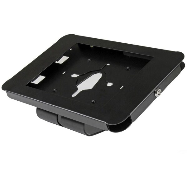StarTech.com Secure Tablet Stand - Security lock protects your tablet from theft and tampering - Easy to mount to a desk / table