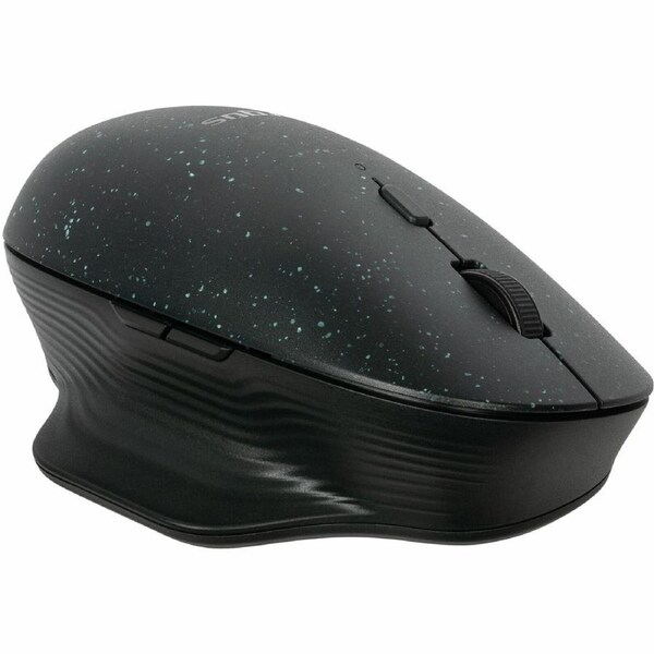 Targus ErgoFlip AMB586GL Mid Size Mouse - Bluetooth - BlueTrace - 6 Button(s) - Black - Wireless - 4000 dpi - Symmetrical - 1 Battery Supported