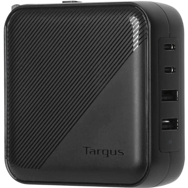 Targus PowerElite APA109GL AC Adapter - Universal Adapter - 2.0 USB - 2.0 USB Type-C - For Notebook, Tablet PC, Smartphone - Europe, Australia - 120