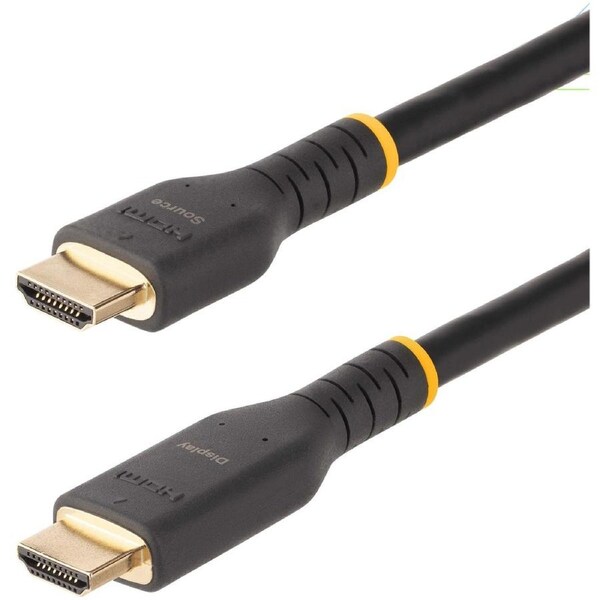 StarTech.com 7m (23ft) Active HDMI Cable, HDMI 2.0 4K 60Hz UHD, Rugged HDMI Cord w/ Aramid Fiber, Heavy-Duty High Speed HDMI 2.0