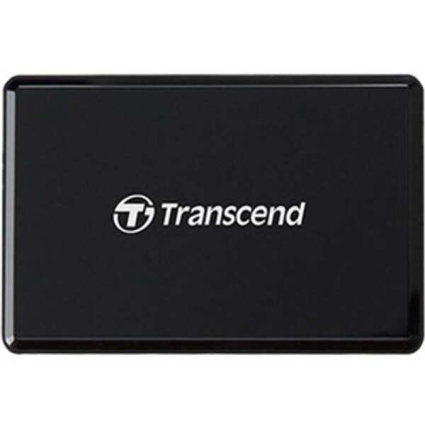 Transcend RDF9 Flash Reader - USB 3.1 Type A - External - CompactFlash, microSDHC, microSDXC, SDHC, SDXC, SD, microSD, CompactFlash (UDMA7)