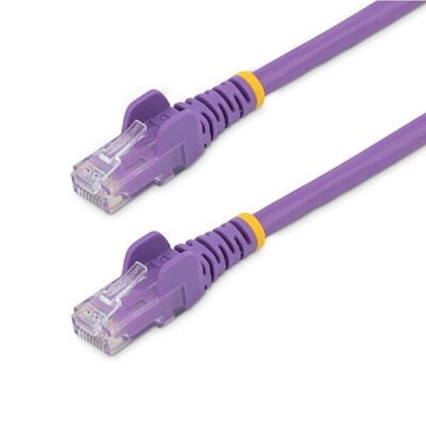 StarTech.com 2m CAT6 Ethernet Cable - Purple Snagless Gigabit - 100W PoE UTP 650MHz Category 6 Patch Cord UL Certified Wiring/TI