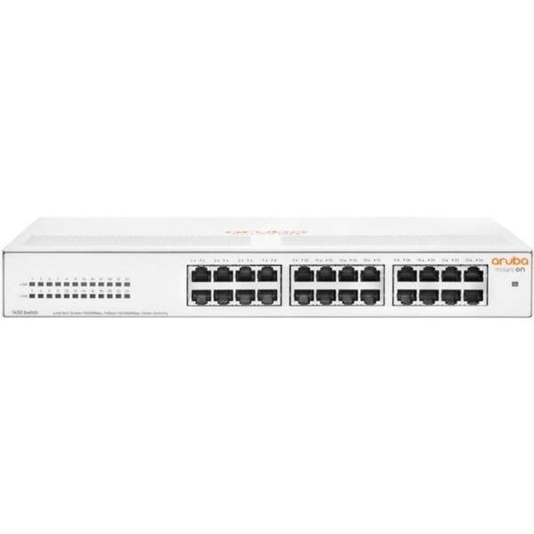 HPE Instant On 1430 24 Ports Ethernet Switch - Gigabit Ethernet - 100Base-TX, 10/100/1000Base-T - 2 Layer Supported - 11.70 W Power Consumption - - -