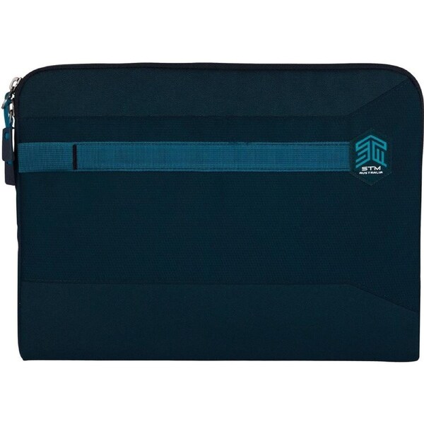 STM Goods Summary Carrying Case (Sleeve) for 38.1 cm (15") Notebook - Dark Navy - Dirt Resistant Exterior, Moisture Resistant Exterior, Water Knock -