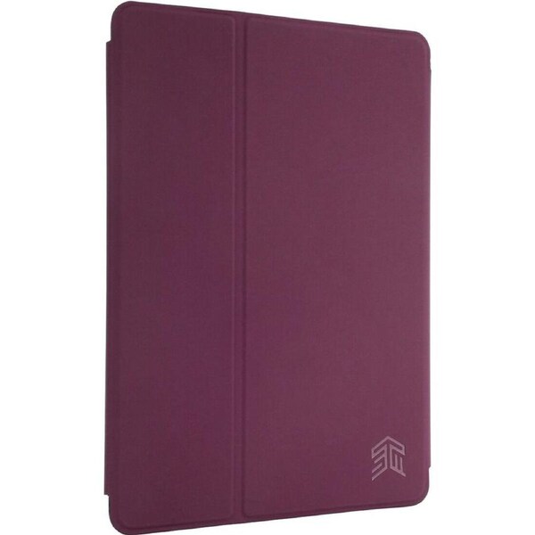 STM Goods Studio Carrying Case (Folio) for 24.6 cm (9.7") Apple iPad Air 2, iPad Air, iPad Pro, iPad (5th Generation) Tablet - Dark Purple, - Scuff -