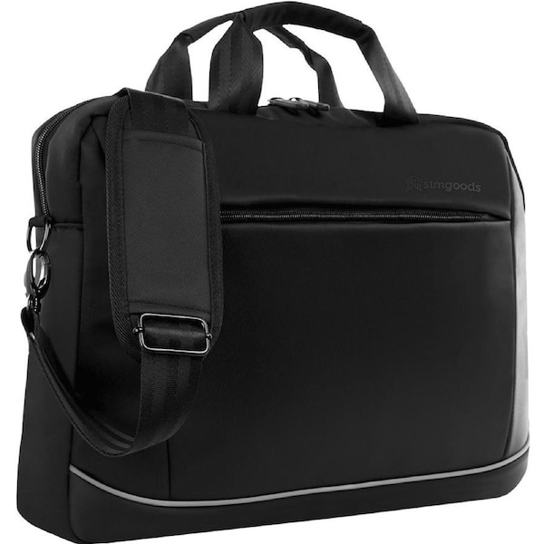 STM Goods Drilldown Carrying Case (Briefcase) for 38.1 cm (15") Notebook - Black - Shoulder Strap, Handle, Luggage Strap