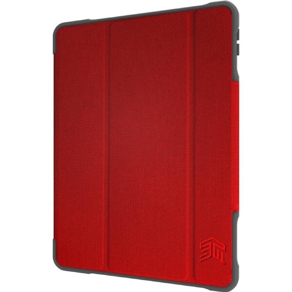 STM Goods Dux Plus Duo Carrying Case for 25.9 cm (10.2") Apple iPad (7th Generation), iPad (8th Generation), iPad (9th Generation) Tablet - Red -