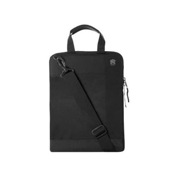 STM Goods Ace Armour Carrying Case for 27.9 cm (11") to 30.5 cm (12") Notebook - Black - Impact Resistant, Water Resistant, Abrasion Resistant - 600D