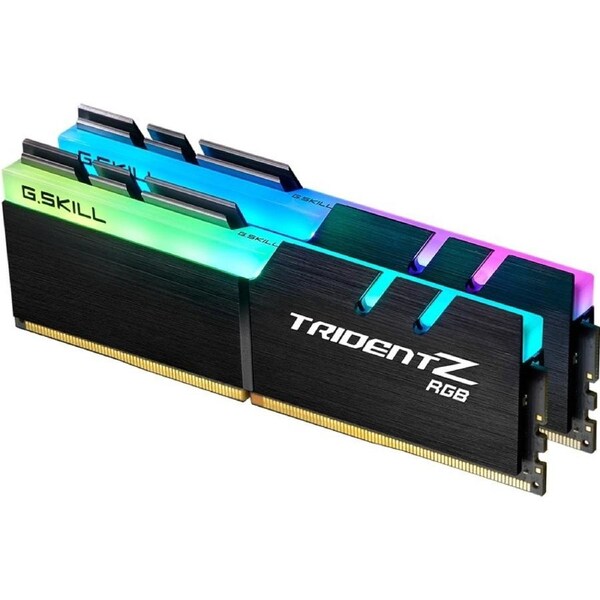 G.SKILL Trident Z RGB RAM Module for Desktop PC, Motherboard - 16 GB (2 x 8GB) - DDR4-3600/PC4-28800 DDR4 SDRAM - 3600 MHz - CL18 - 1.35 V - Retail -