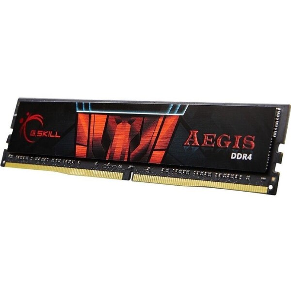 G.SKILL AEGIS RAM Module - 8 GB (1 x 8GB) - DDR4-2666/PC4-21300 DDR3 SDRAM - 2666 MHz - CL19 - 1.20 V - Non-ECC - Unbuffered - 288-pin - DIMM -