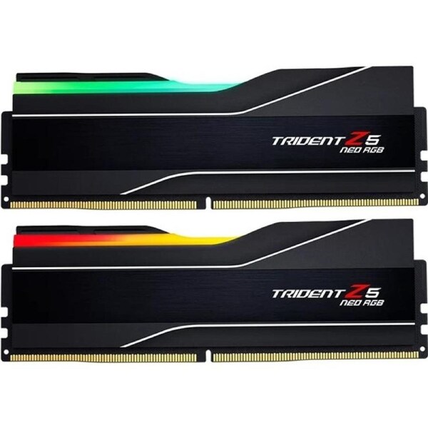 G.SKILL Trident Z5 Neo RGB RAM Module for Motherboard - 32 GB (2 x 16GB) - DDR5-6000/PC5-48000 DDR5 SDRAM - 6000 MHz - CL30 - 1.35 V - Non-ECC - -