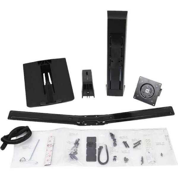 Ergotron Desk Mount for LCD Display, Notebook - Black - 1 Display(s) Supported - 61 cm (24") Screen Support - 11.80 kg Load Capacity - 75 x 75, 100 x