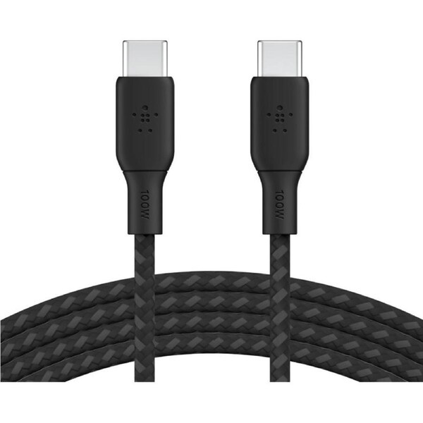 Belkin BOOST?CHARGE 2 m USB-C Data Transfer Cable for MacBook, Chromebook, Notebook, iPad, MacBook Pro, PC - First End: 1 x