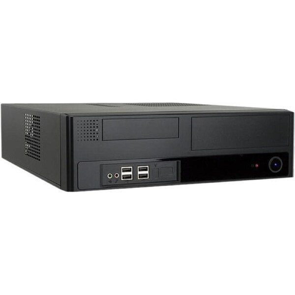 In Win BL641 Computer Case - Micro ATX Motherboard Supported - Small - Black - 5 x Bay(s) - 1 x 80 mm x Fan(s) Installed - 1 x 300 W - Power Supply -