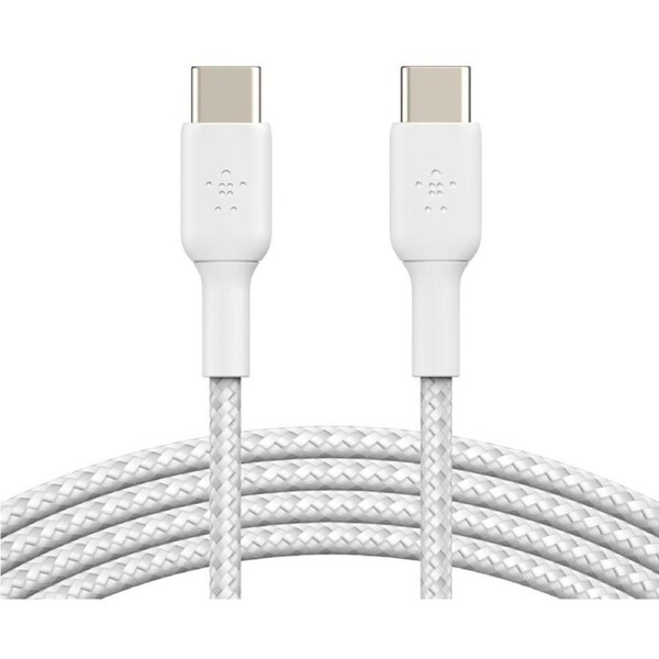 Belkin BoostCharge 1.01 m USB-C Data Transfer Cable - Cable for Smartphone, Tablet, Notebook, AirPods Pro, iPad Air, iPad mini, iPad Pro, iPhone, Pro