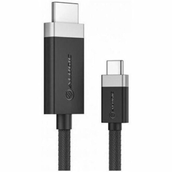 Alogic Fusion 2 m HDMI/USB-C A/V Cable for Notebook, PC, TV, Projector - 1 - First End: 1 x HDMI 2.0 Digital Audio/Video - Male - Second End: 1 x USB