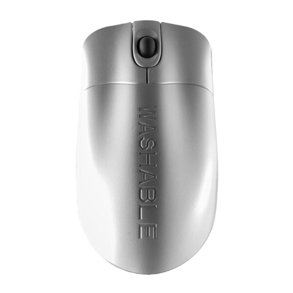 Seal Shield STWM042 Mouse - USB - Optical - 2 Button(s) - White, Silver