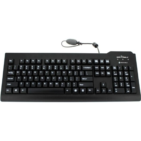 Seal Shield Silver Seal SSKSV207G Keyboard - Cable Connectivity - USB Interface - English, French - Membrane Keyswitch - PC, Mac