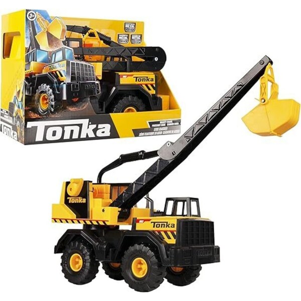 Tonka Steel Classics Dig Crane Industrial Vehicle Kids/Childrens Toy 3y+
