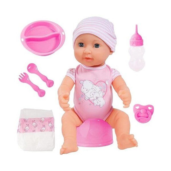 Little Bubba My Real Baby Five Functions Doll Kids/Childrens Interactive Toy 3y+