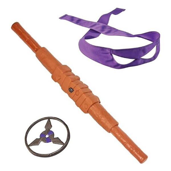 TMNT MM Movie Basic Roleplay - Don Transforming Bo Staff Kids Costume 4y+