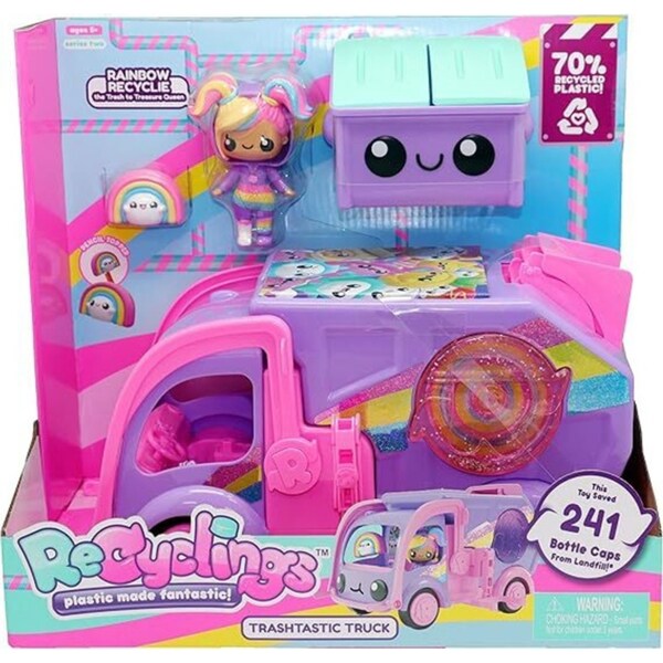 Recyclings Trashtastic Truck w/ Figure Kids/Childrens Vehicle Playset 3y+