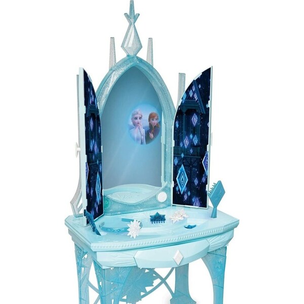 Disney Frozen 2 Elsa's Feature Kids/Childrens Beauty Vanity Playset 3y+