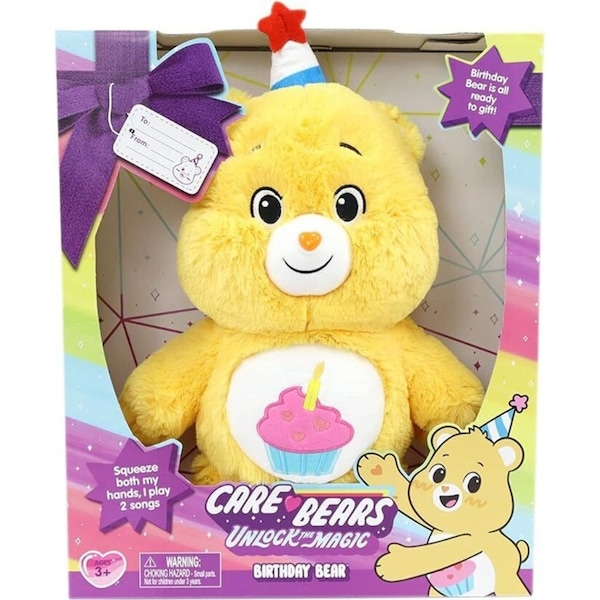 Care Bears Unlock The Magic Plush Electric Interactive Musical Birthday Bear 3y+